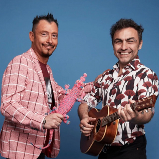 Andrea Barbi e Marco Ligabue Andrea Barbi e Marco Ligabue